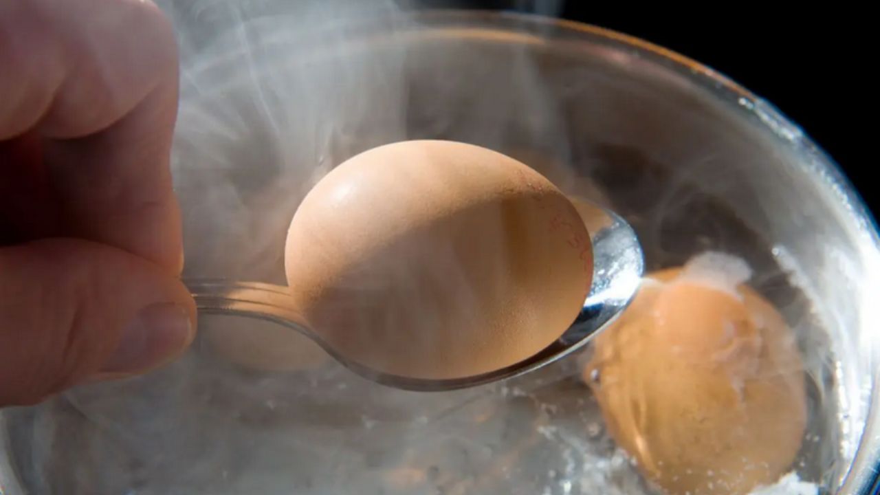 uovo sul cucchiaio