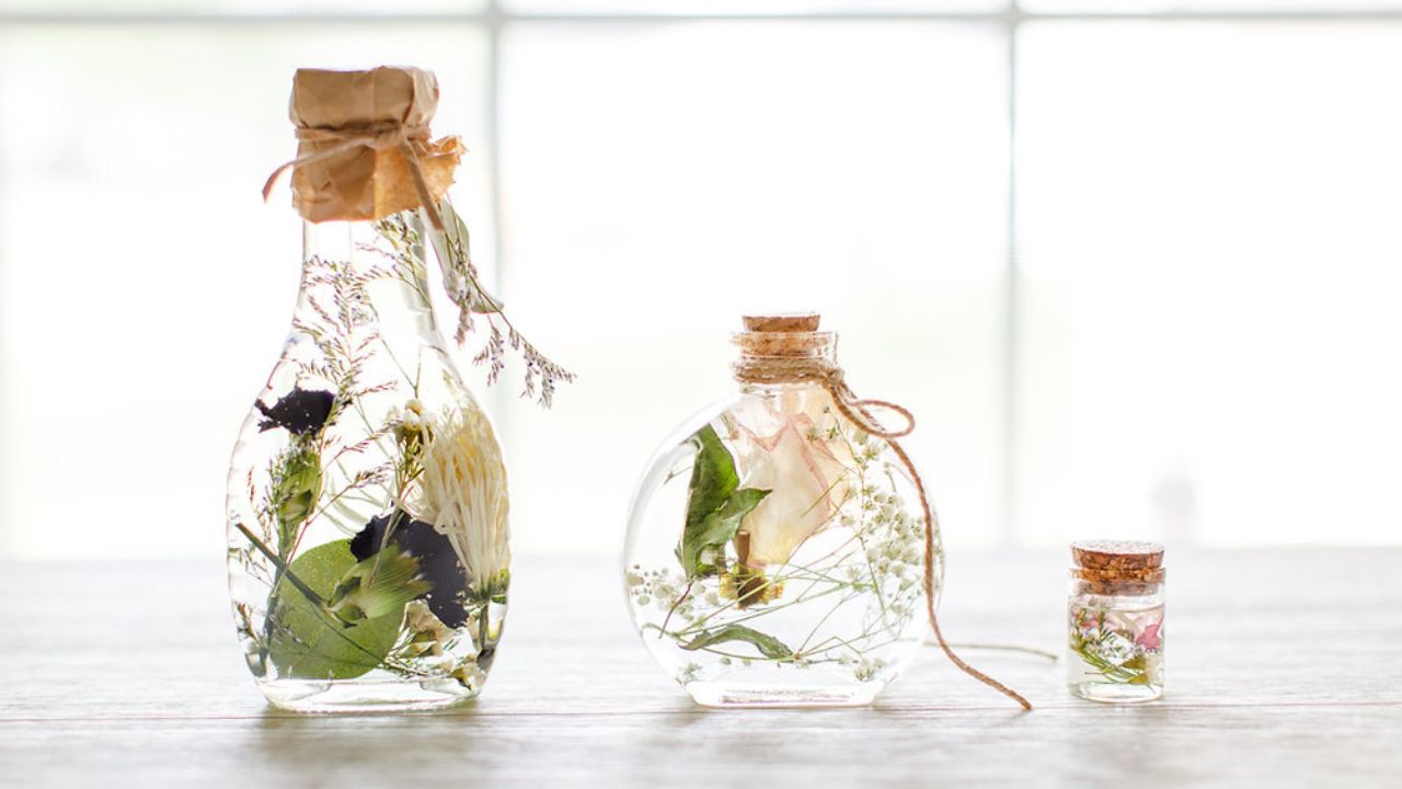 Japanese herbarium bottle