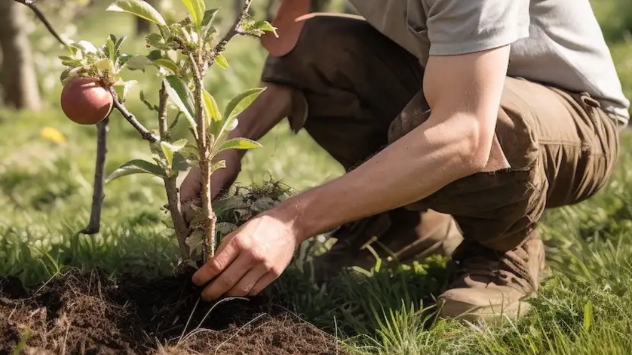 alberi nel terreno