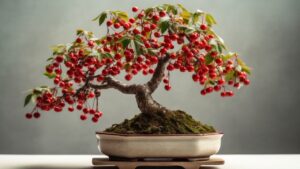 Lo sapevate che i bonsai possono produrre frutti di grandezza naturale?